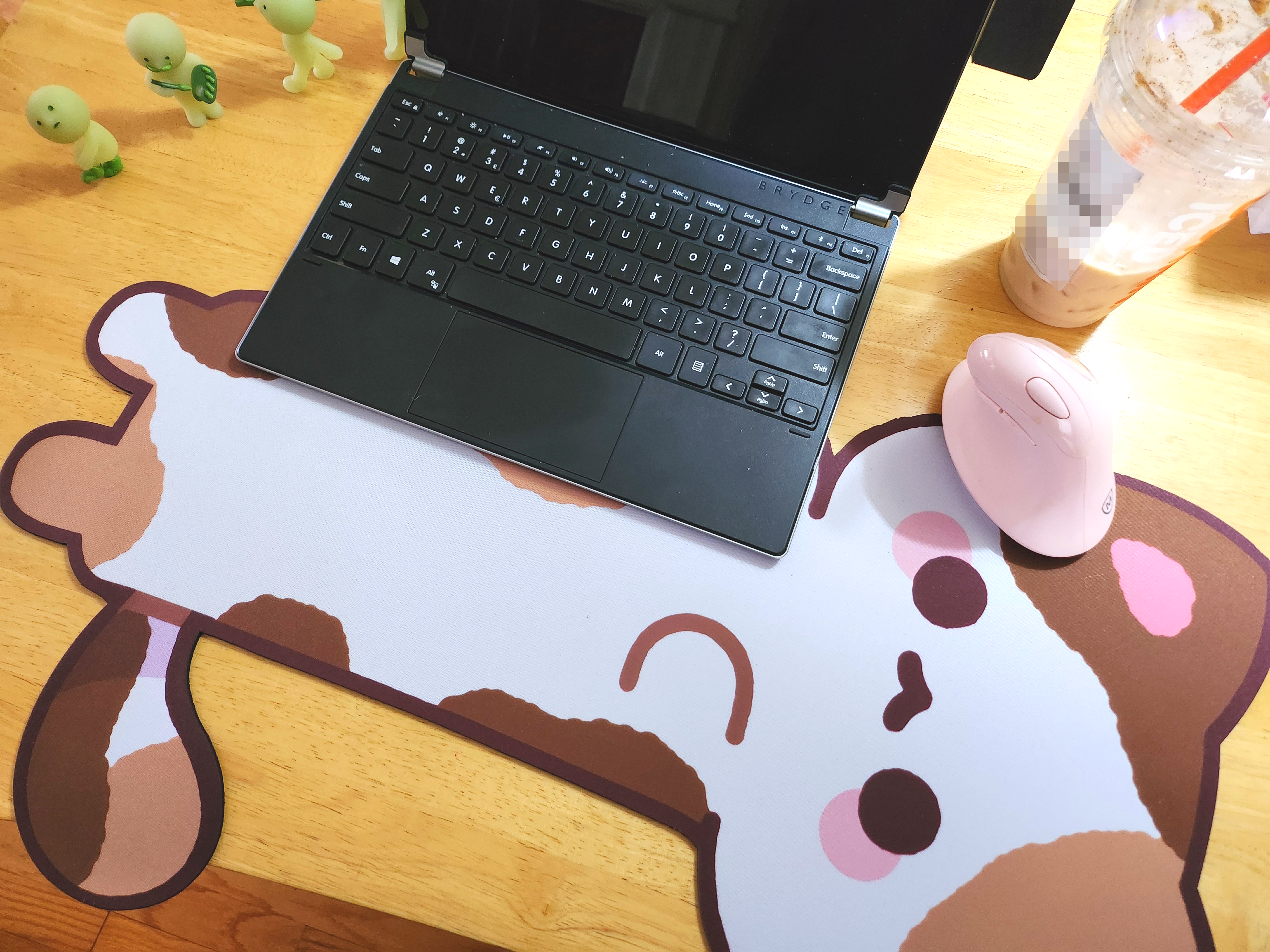 mirupiico - Wholesale Mousepad/Trackpad - Longboi the Calico Kitty 24 Inch Kawaii Deskmat Mouse Pad4