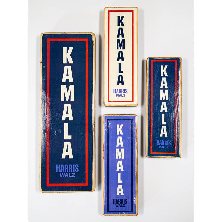 ARCHd - Wholesale Wall Sign - KAMALA Harris, Democratic National Convention Wood Art Sign3