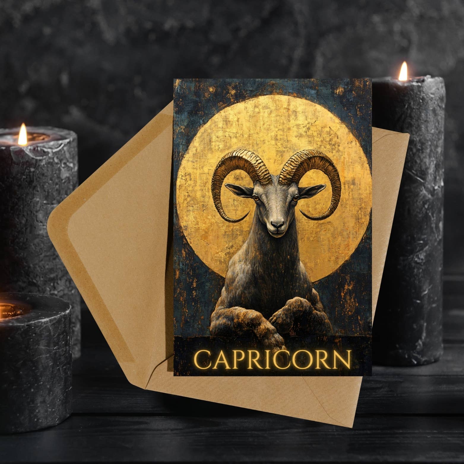 Ye Curiosity Shoppe - Wholesale Everyday Greeting Card - Gilded Zodiac Greeting Cards11