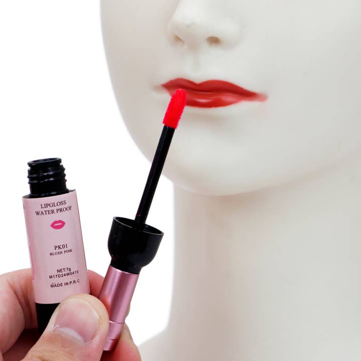 Cap Zone - Wholesale Lip Gloss - Wine Matte Waterproof Novelty Lip Gloss Souvenir - 24 pcs