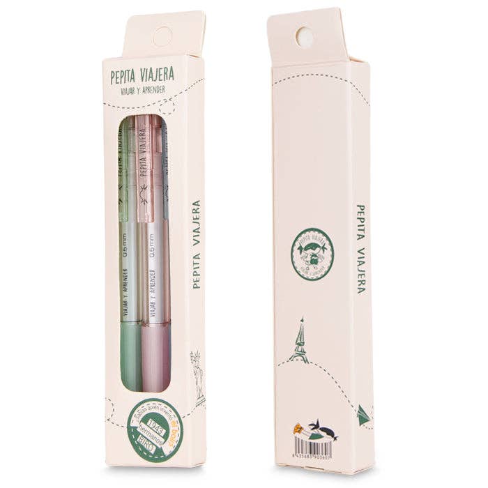 Pepita Viajera - Wholesale Pen - Pepita Viajera gel pen pack3