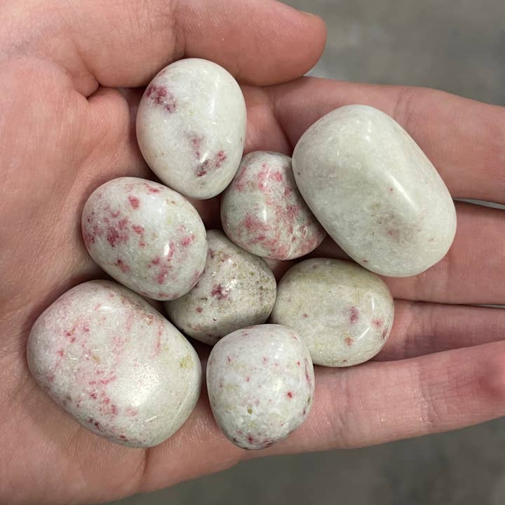 Cinnabar Tumbled Stones – Bulk Wholesale (1 lb Lot) for wholesale by Keystone Crystals