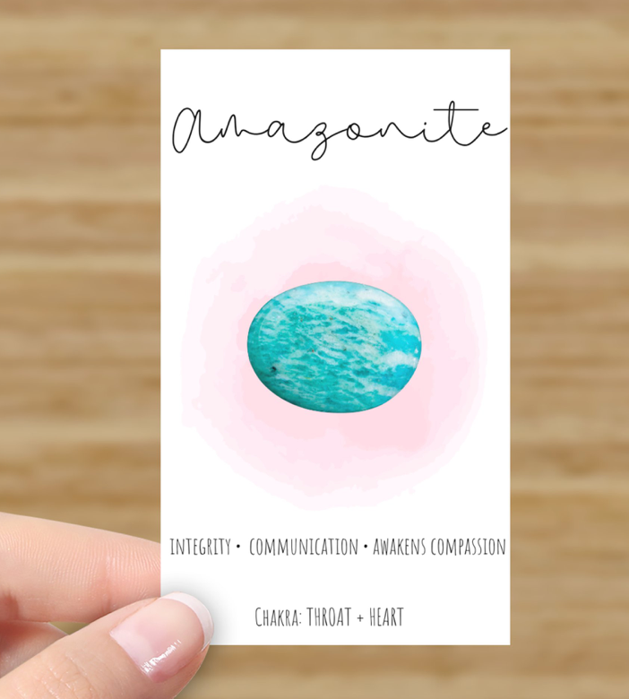 Liv Rocks - Wholesale Spiritual Stone/Crystal - Crystal Healing Cards | Gemstone Meaning Display Cards7