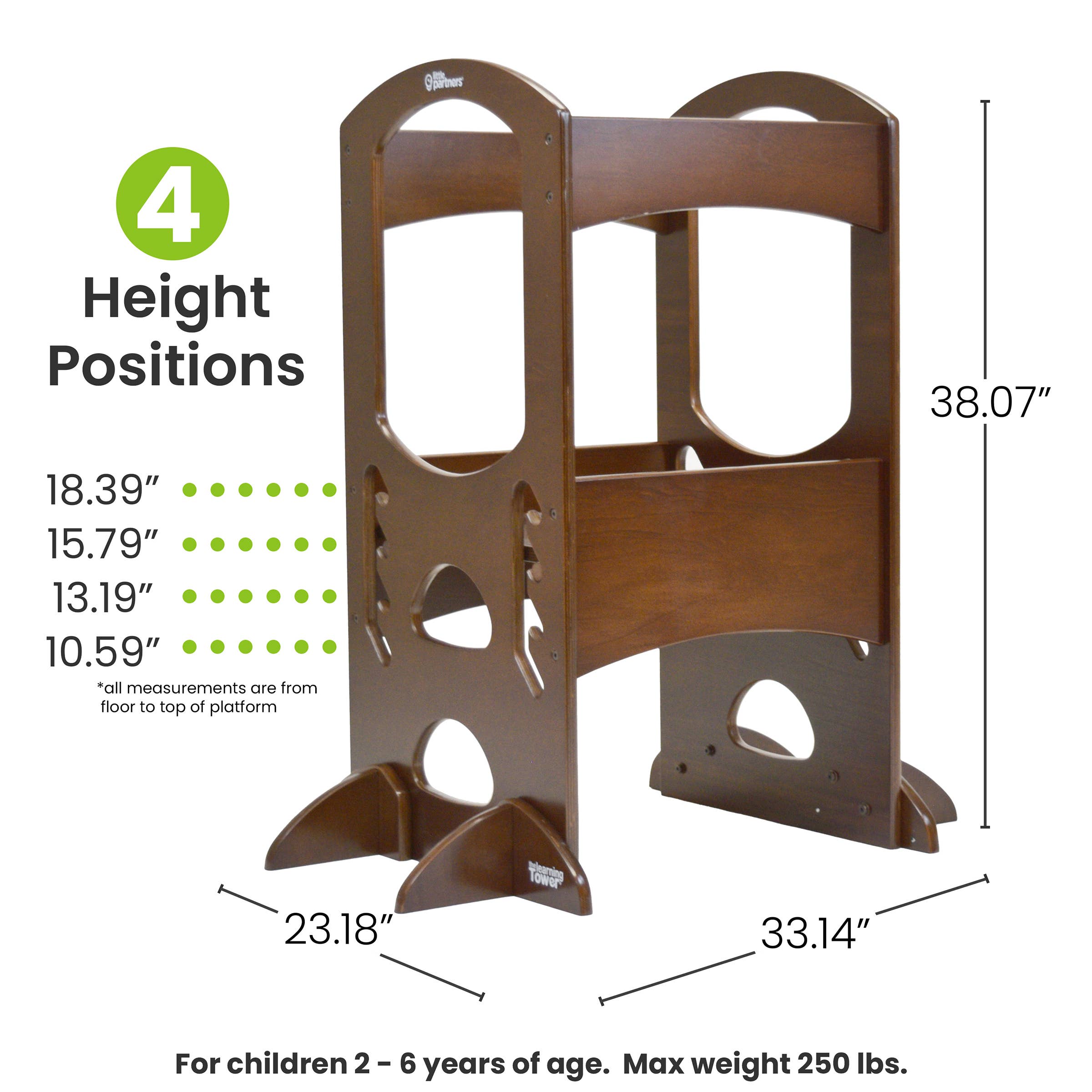 Little Partners - Vendita all'ingrosso Giocattolo in legno - Bambini - The Learning Tower® - Torre per Bambini Little Partners®32