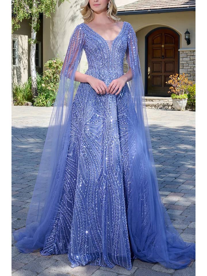 Mother of Bride-with intricate beadwork for wholesale by FashionShowcase