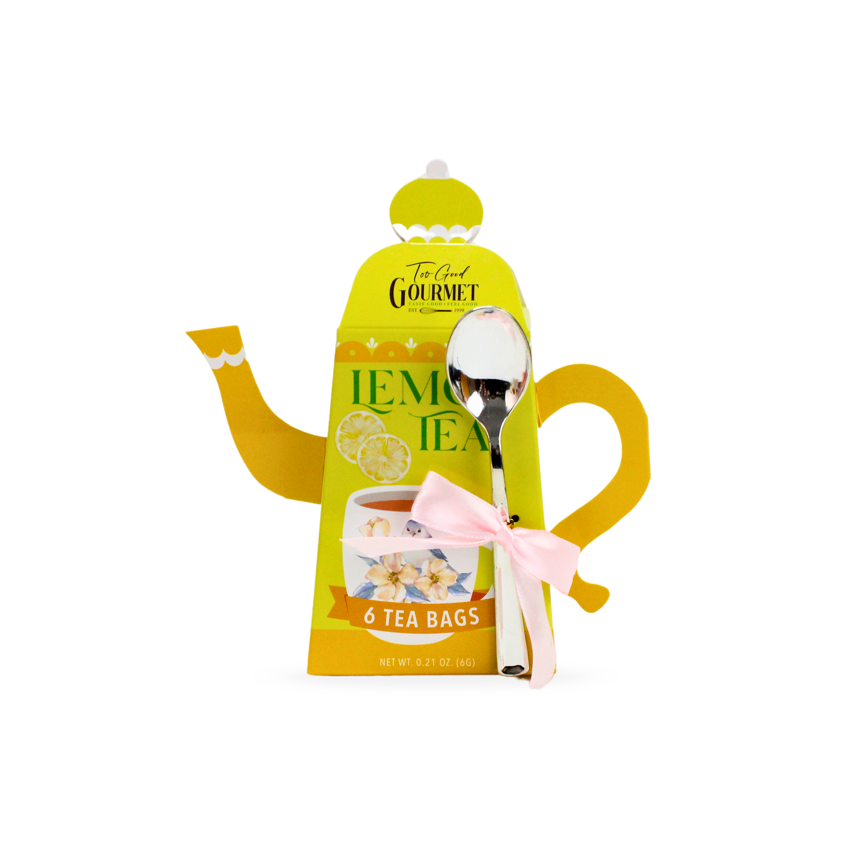 Too Good Gourmet - Wholesale Tea Set - Dainty Tea Set: Lemon & Raspberry Tea2