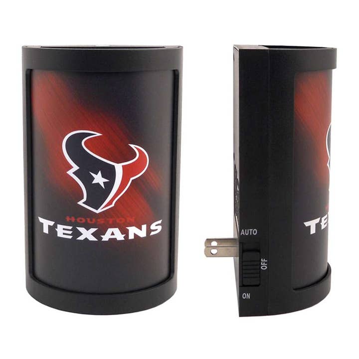 Houston Texans LED Night Light for wholesale by Party Animal, Inc.