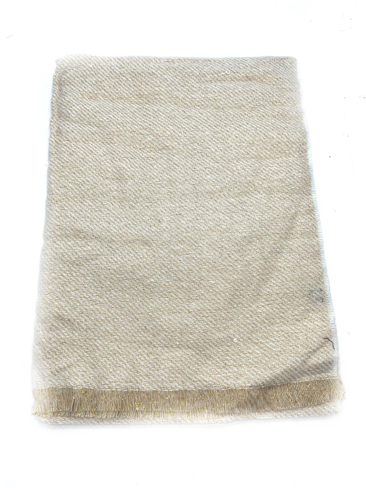 LINETA - Wholesale Scarf - Women's - HH-335 Plain scarf with lurex10