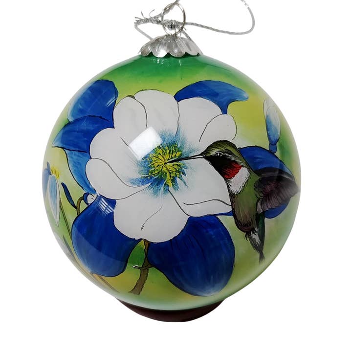 Colisco Ornament Colorado Columbine Hummingbird, M for wholesale by Colisco Wholesale
