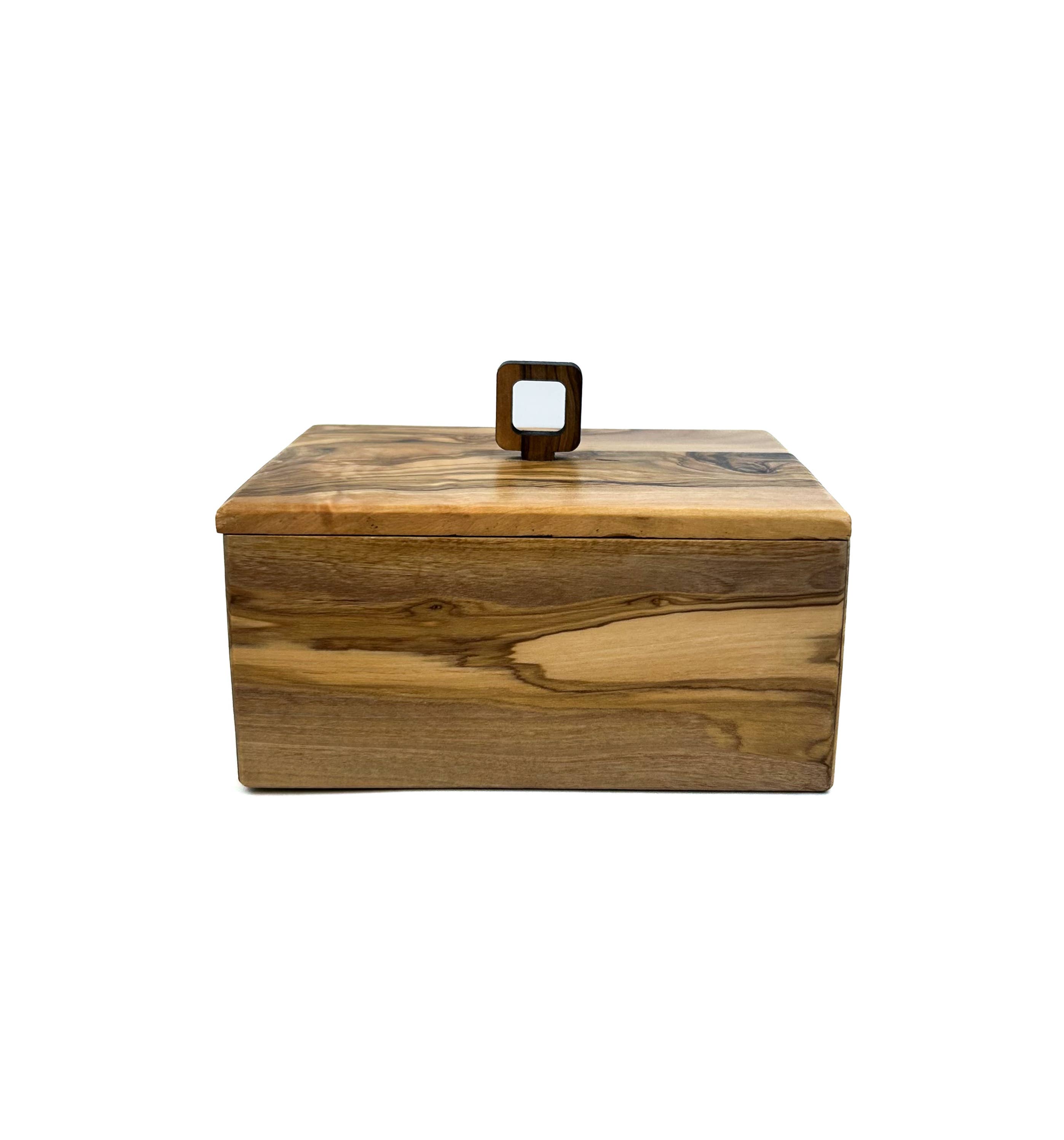 Natural OliveWood - Wholesale Jewelry Box/Organizer - Olive Wood Jewelry Box