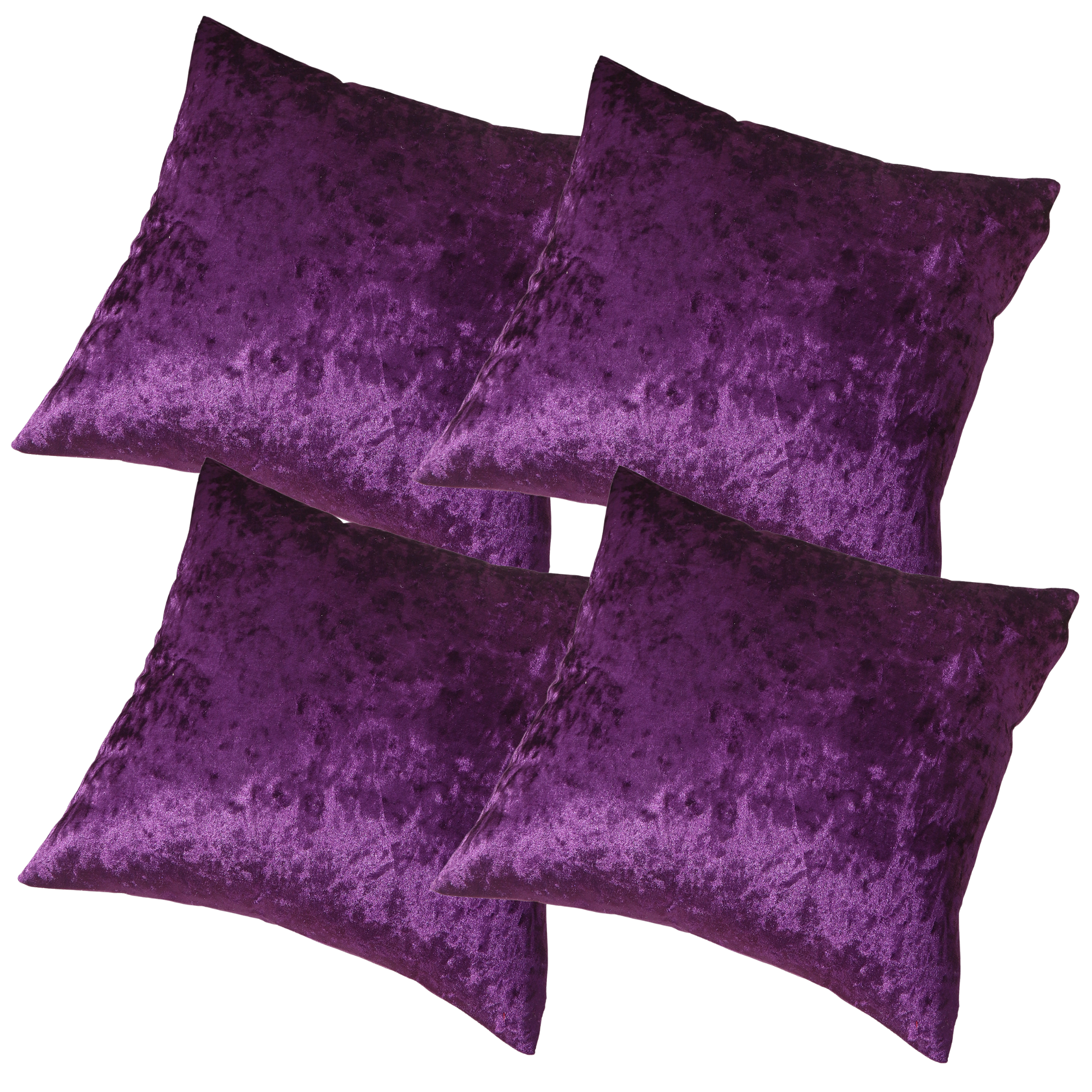 RKAAS HOME – wholesale Throw pillow cover – Crushed Ice Velvet Square Cushion Cover - Set of 2 pcs and 4 pcs (45 cm, 50 cm, 55cm, 60 cm)4