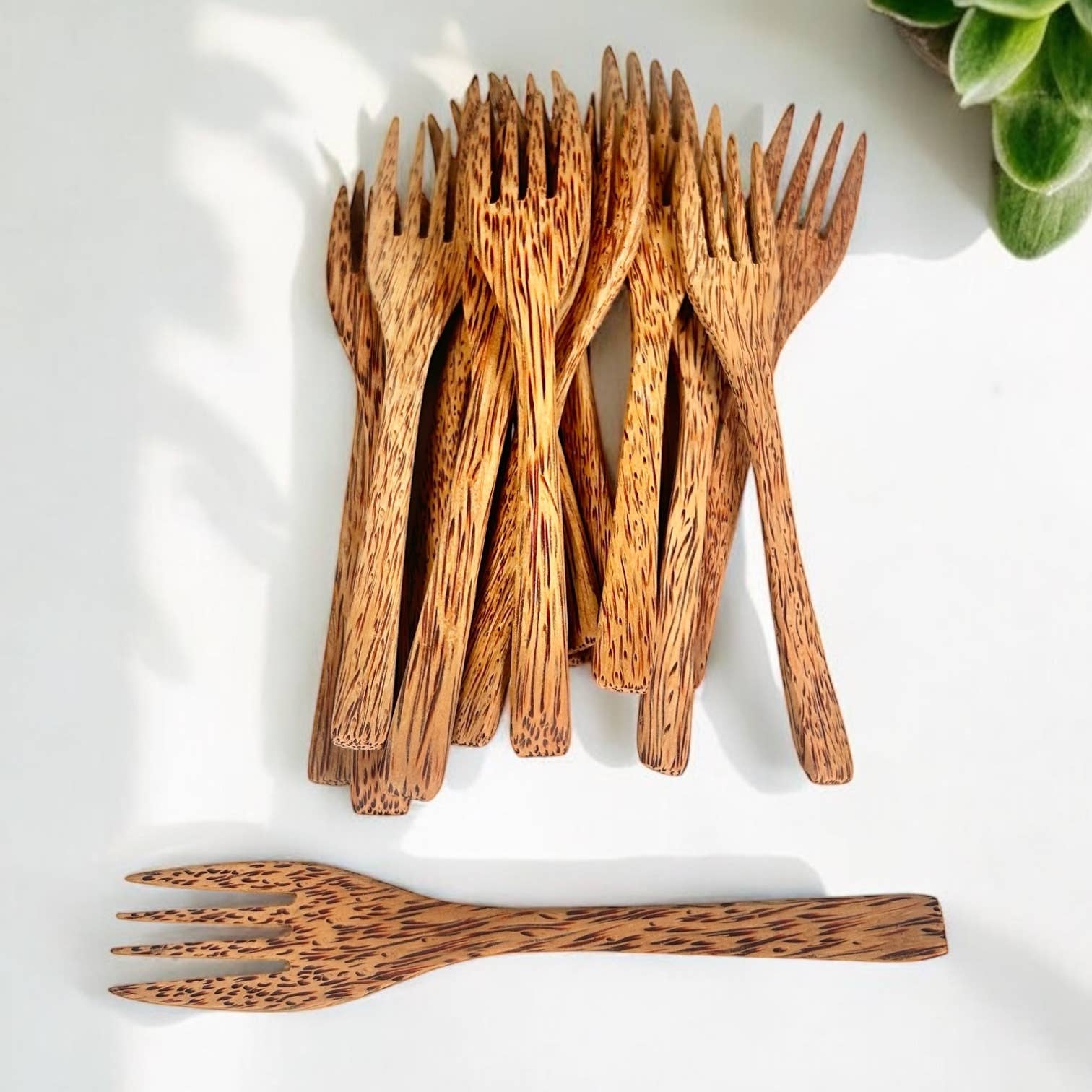 Bamboo Switch - Wholesale Assorted Cutlery Set - Coconut Cutlery Utensil | Fork, Knife, Spoon8