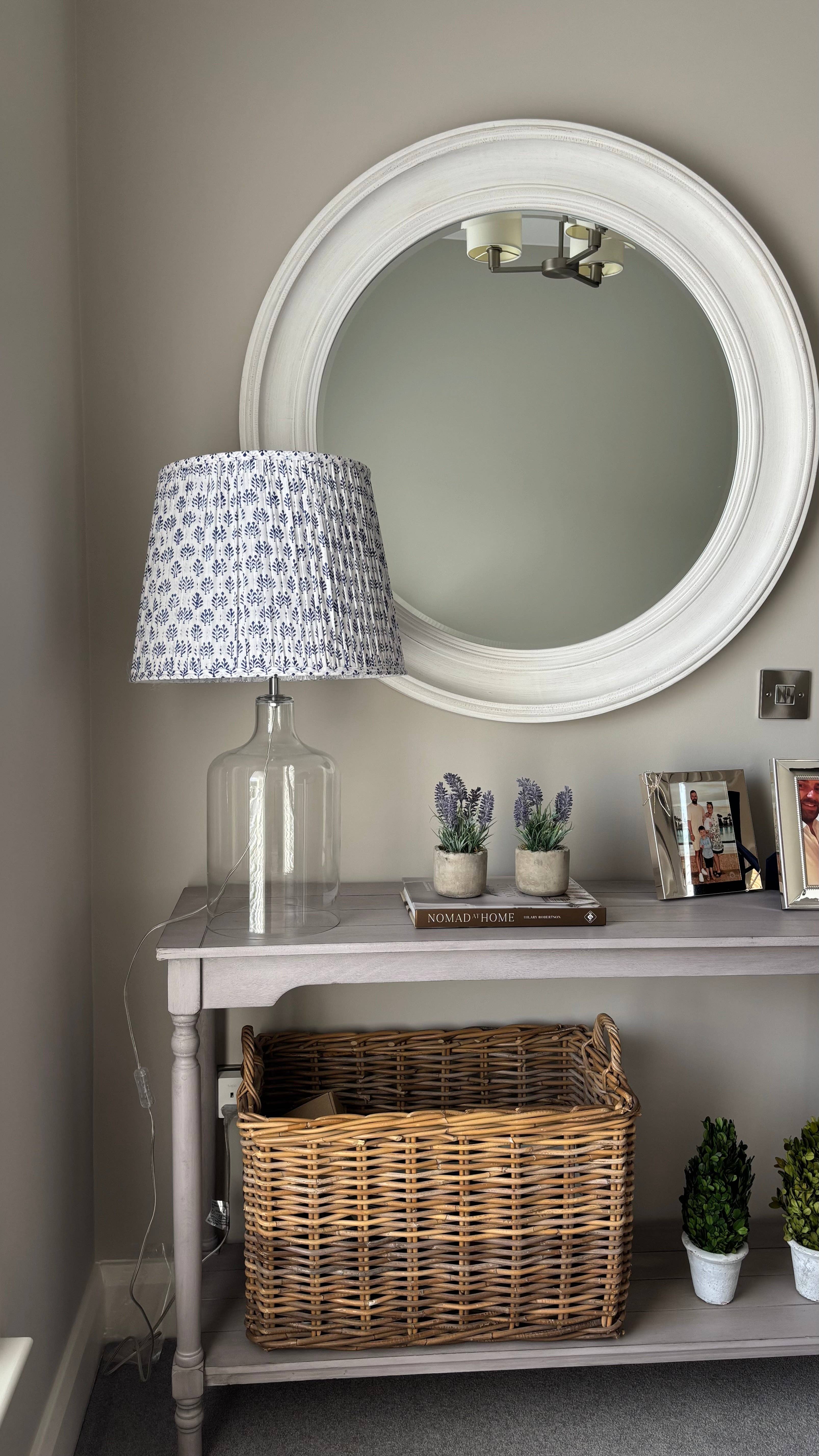 LNH EDIT - Vendita all'ingrosso Paralumi - Paralume pieghettato Sofia Blue Empire in 3 dimensioni12