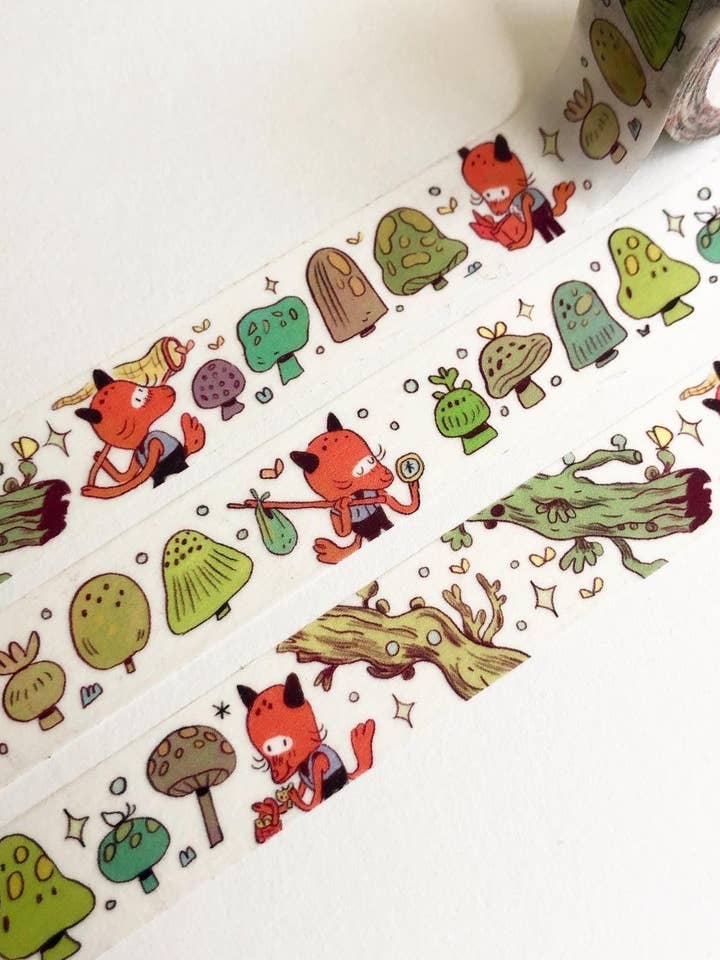 Washi Tape - Forest Fox for wholesale by Natalie Andrewson