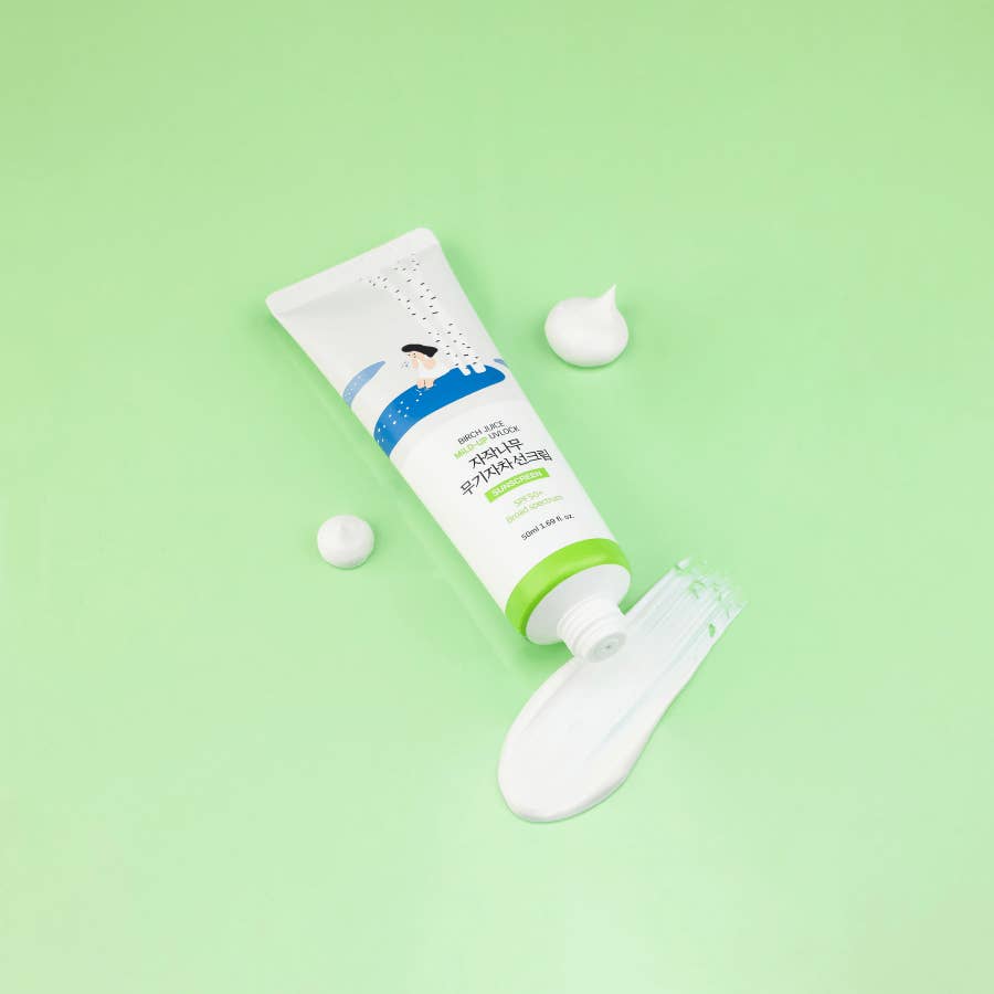 Round Lab - Wholesale SPF Moisturizer - Birch Mild-Up Sunscreen UVLock SPF 50+ Broad Spectrum