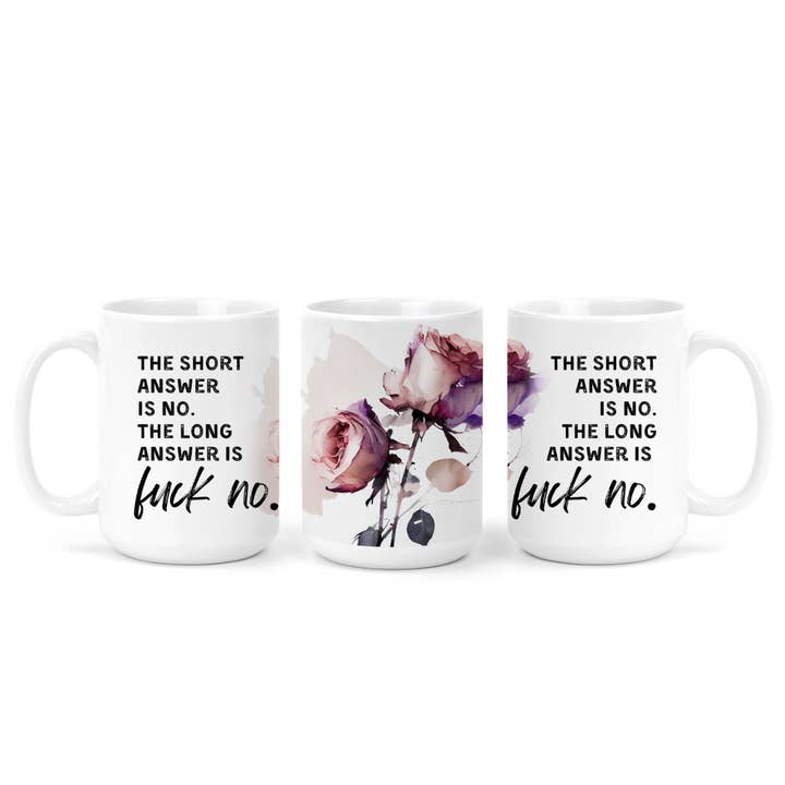 The Pretty Things - Wholesale Coffee Mug - Fuck No | Funny Swear Mug