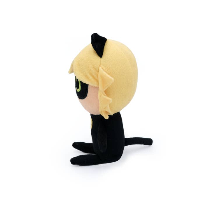 ZippyPaws - Wholesale Pet Plush Toy - Dog - Miraculous Cheeky Chumz - Cat Noir - Dog Toy