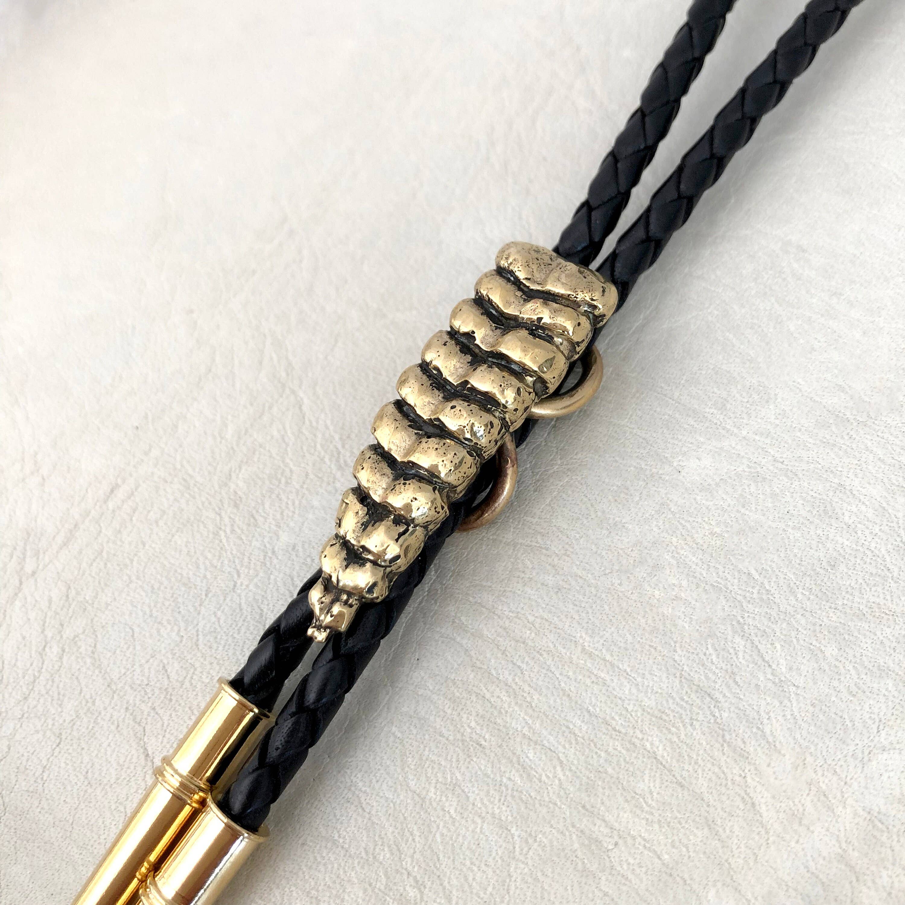 HELIOTROPE - Wholesale Jewelry - Men's - Snake Rattle Bolo Tie4