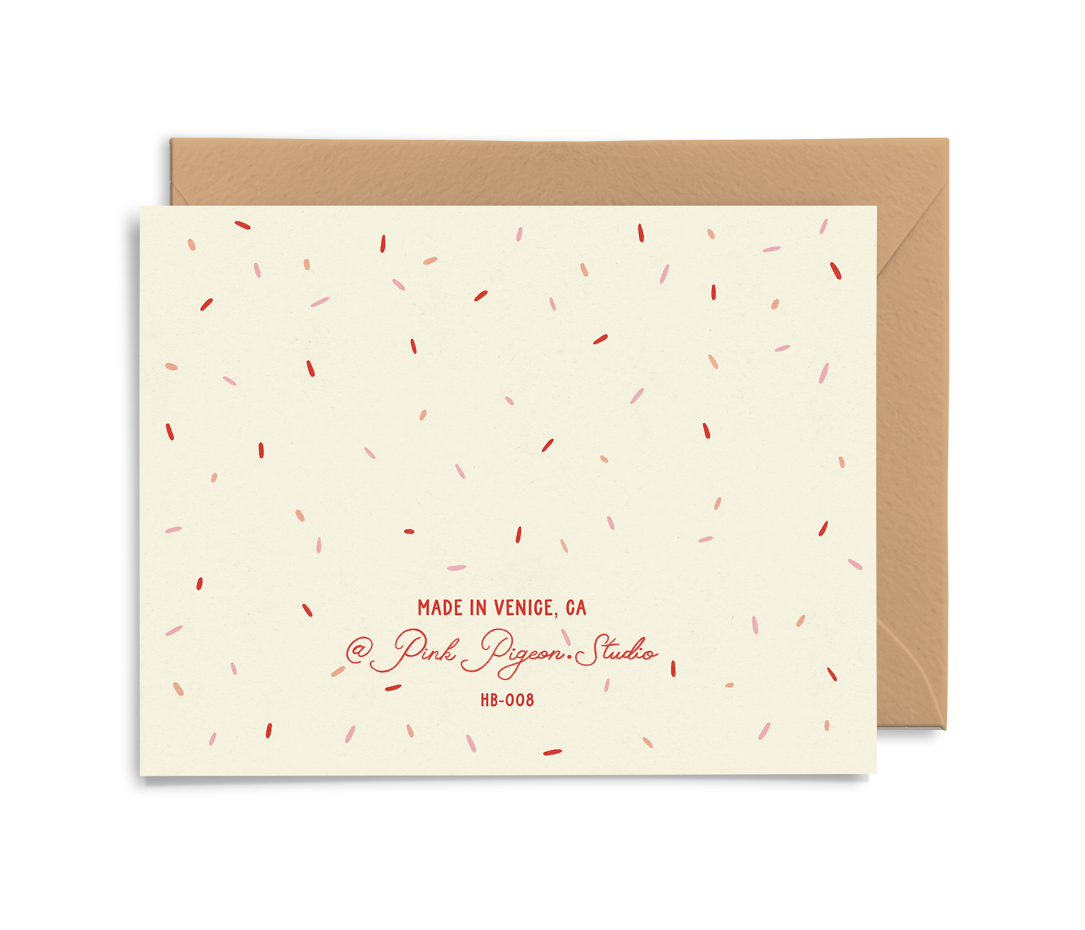Pink Pigeon Studio - Wholesale Birthday Card - Happy Birthday Sprinkles Card1