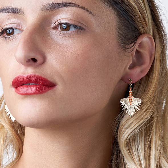 FANTASY earrings for wholesale by LES FEMMES A BARBES
