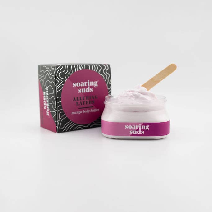 Soaring Suds Soap Co., LLC - Wholesale Body Balm/Butter - Alluring Layers Mango Body Butter1