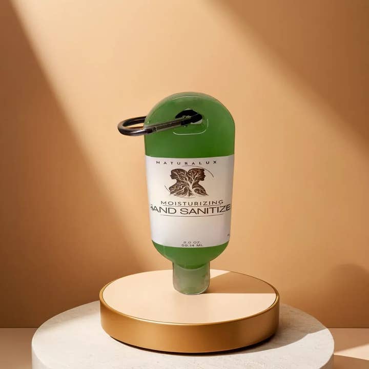 Désinfectant pour les mains sain à l'huile de moringa pour la vente par Naturalux Life & Wellness