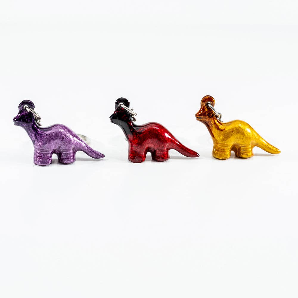 Tilnar Art - Vente Porte-clés – unisexe - Porte-clés Standing Nessie en forme de dinosaure 5 cm3