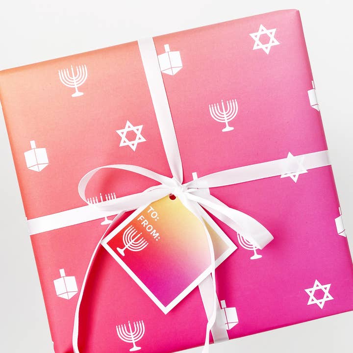 ROSA HANNUKAH | WRAP | DREI BLÄTTER für den Großhandel von Love & Lion