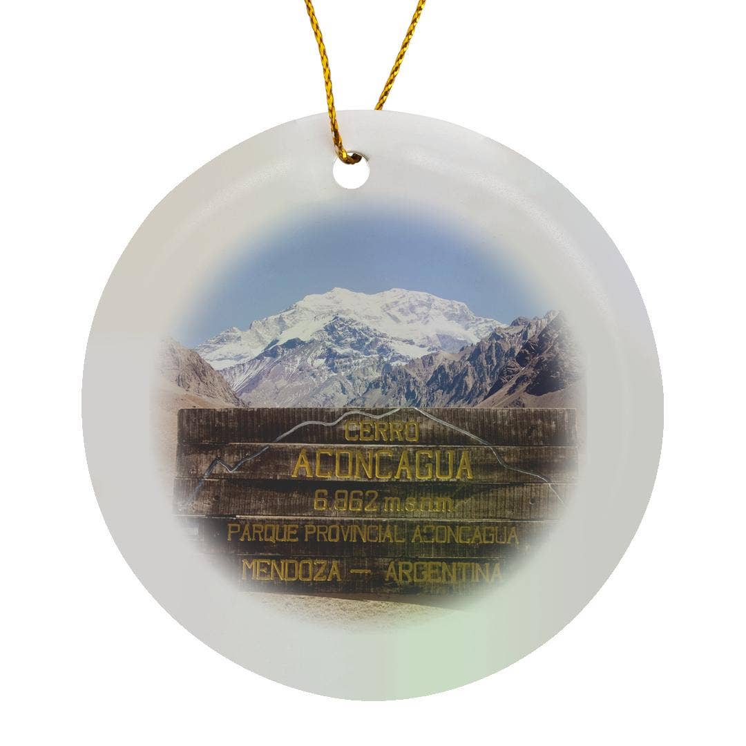 3dRose - Wholesale Ornament - 3dRose, Argentina, Parque Provincial Aconcagua, Mountain - SA01 JRI0122 - Jutta Riegel, Ornament0