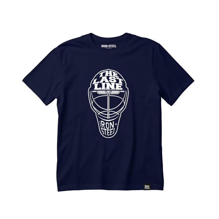 Last Line Lightweight Tee for wholesale by Iron+Steel Hockey