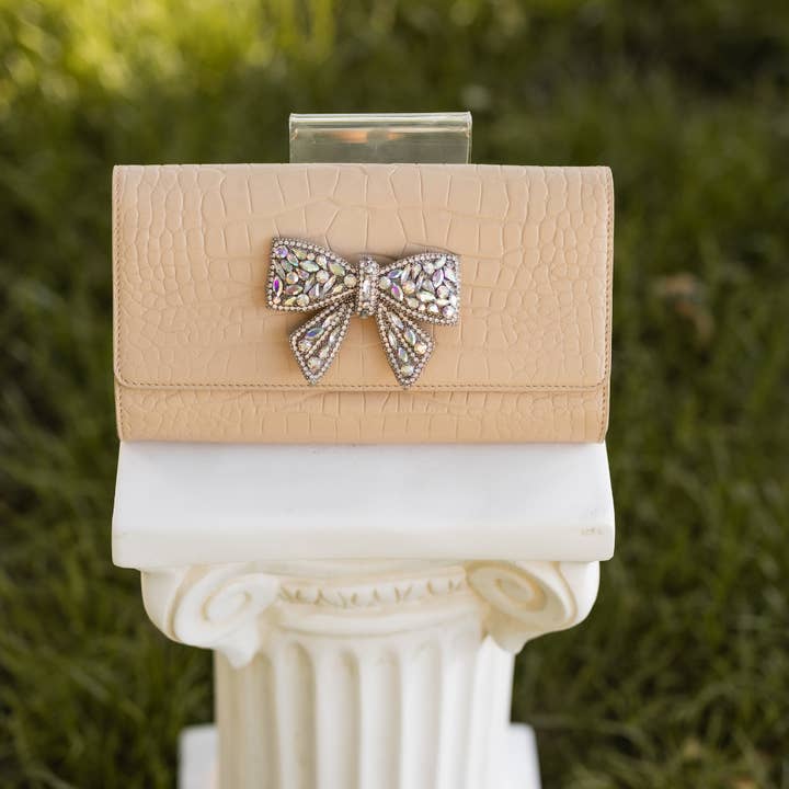 Lucy Jane - Wholesale Brooch - Iridescent Bow3