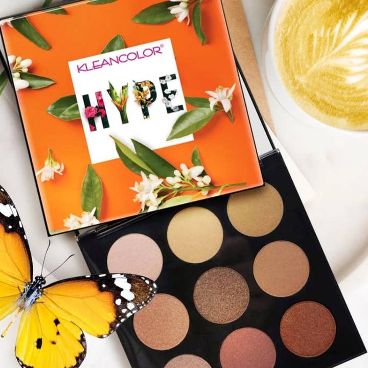Kitty and Co./Make Up Store Near Me - Wholesale Face Makeup Palette - Kleancolor Hype Glow Face Palette1