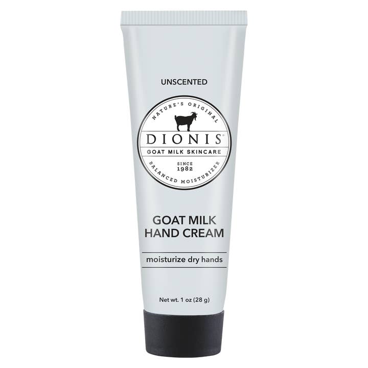 Dionis Unscented Goat Milk Hand Cream, 1oz (6ct) for wholesale by Dionis Goat Milk Skincare