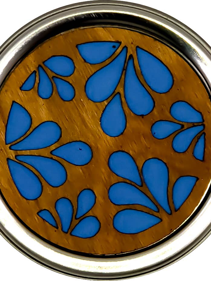 Bloemblaadjes 2 houten en metalen Dreambox voor wholesale door Woodcutts Inc.