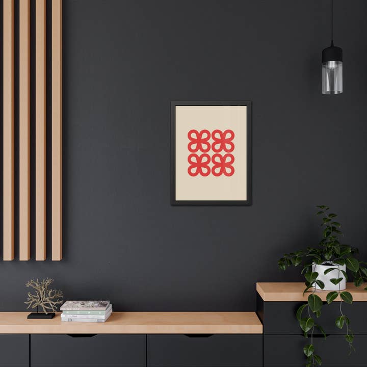 Donkey Laserbeam - Wholesale Art Print - Gamba 2 - Modern Floral Framed Poster - Minimalist Wall Art for Home Decor17