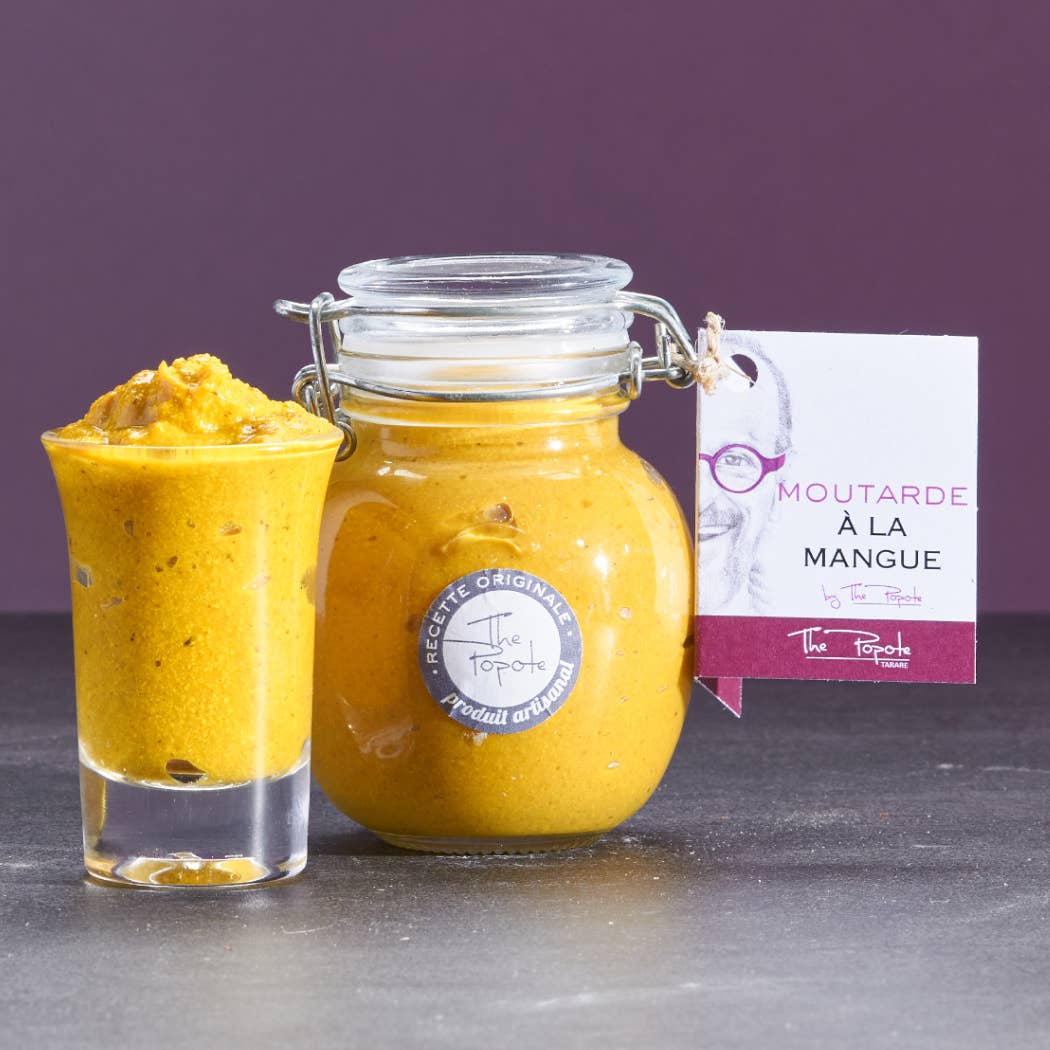 The Popote - Wholesale Mustard - "Mango" Mustard, Mango and Passion Berry0