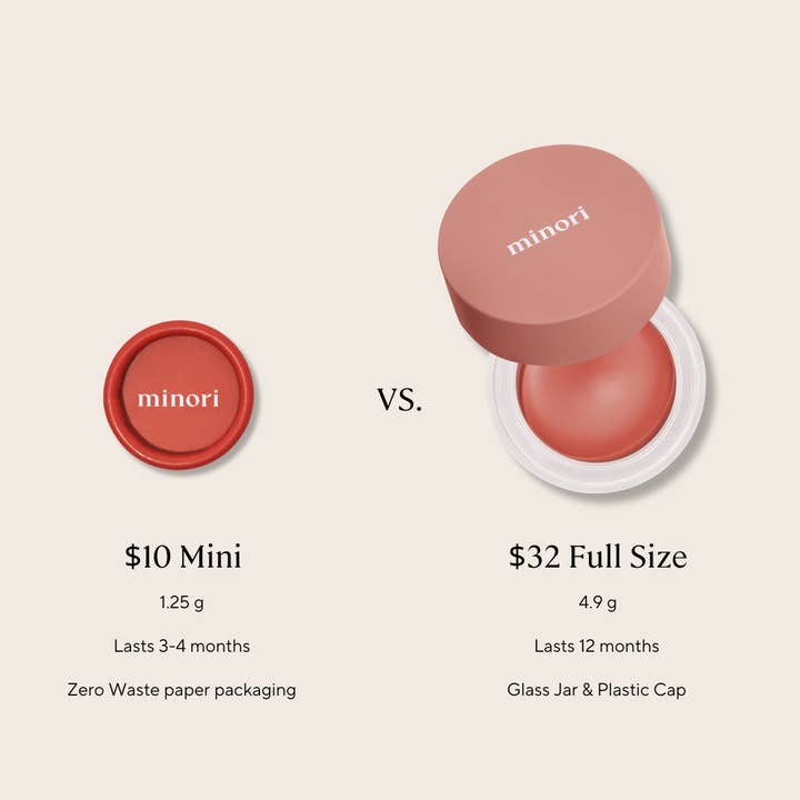 Minori - Wholesale Blush - Travel Size Cream Blush - Scarlet