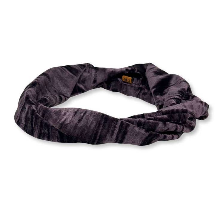 Bandeau Twist « Velvet Purple » pour la vente par Hairjewelz by Elle