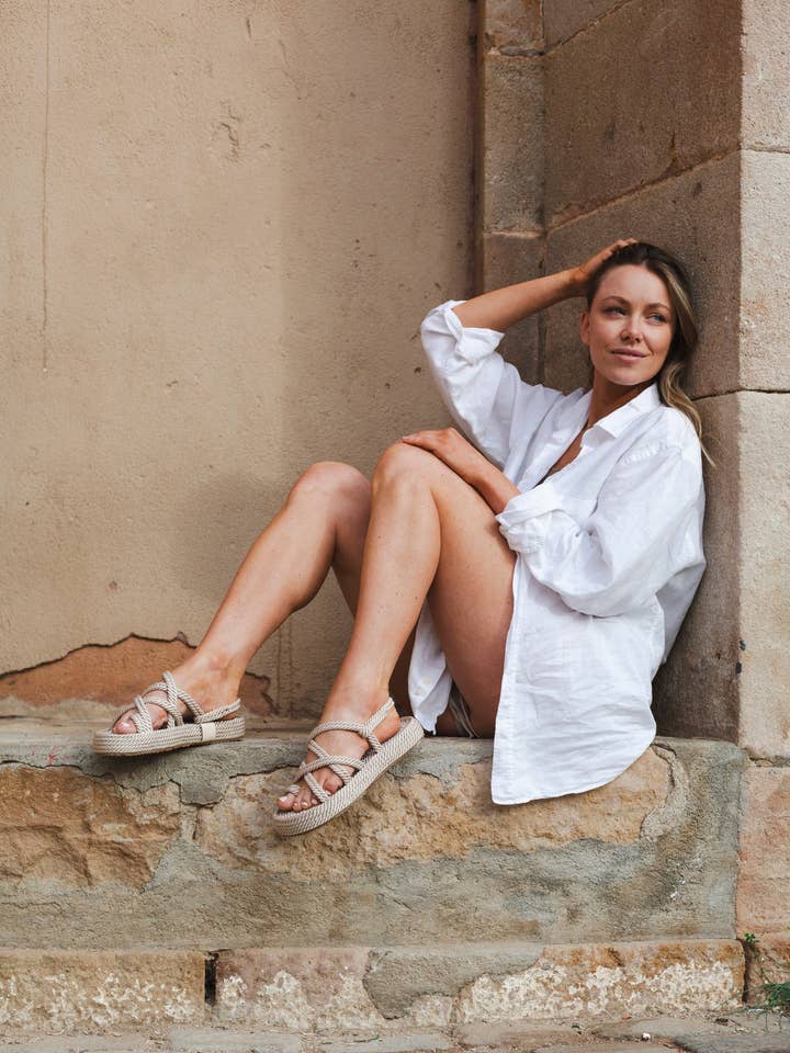 Mumka - Wholesale Sandals - Women's - Nomad White Toe Sandals1