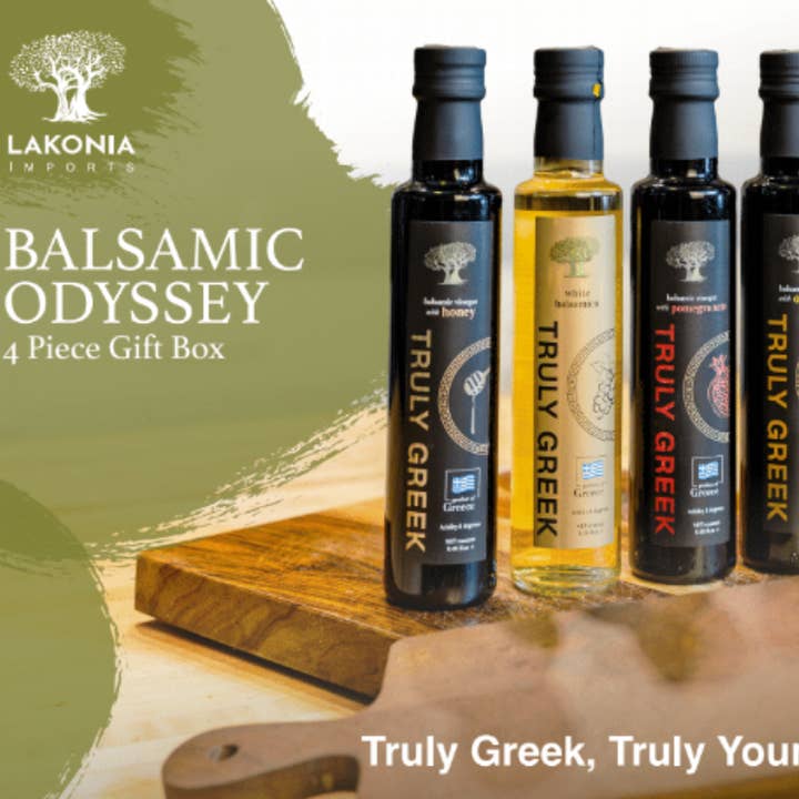 Balsamic Odyssey Gift Box for wholesale by Lakonia Imports, Inc.