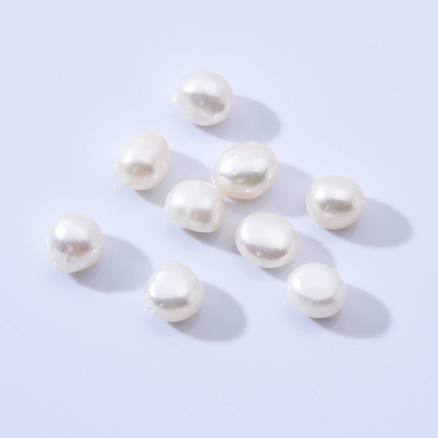 findings4uGem – wholesale Pärlband/Pärlhalsband – Naturliga potatisformade barockpärlor, FWP0209