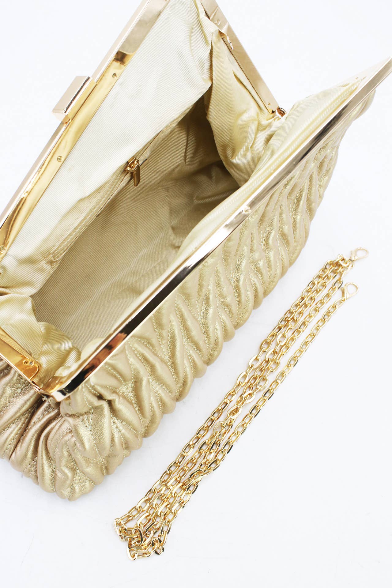 Tom&Eva (F.D.M diffusion) - Wholesale Clutch Bag - Women's - Quilted Biface Pouch-22C-555213