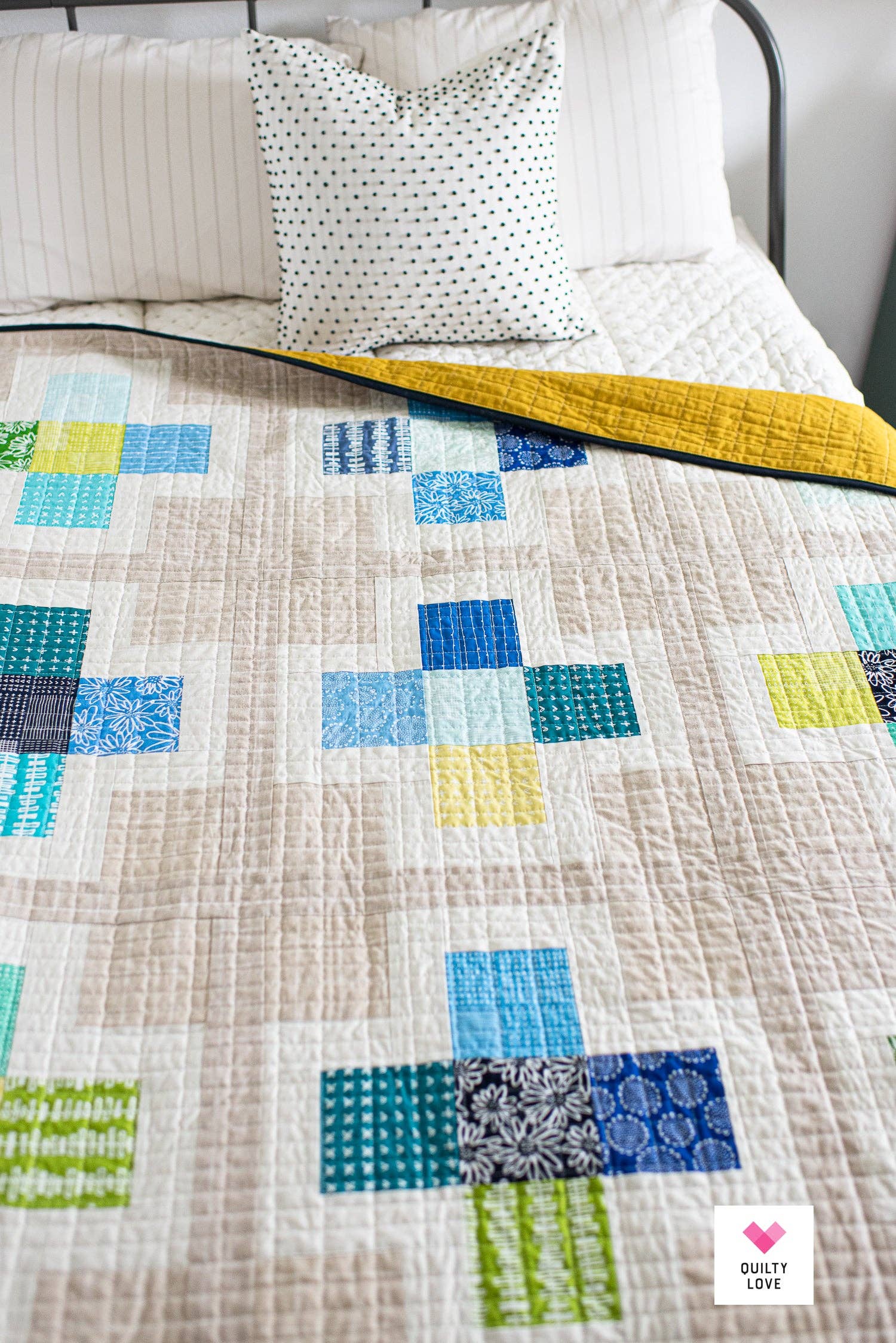 Quilty Love - Wholesale Craft Sewing Kit - Plus Charmed PAPER Quilt Pattern4