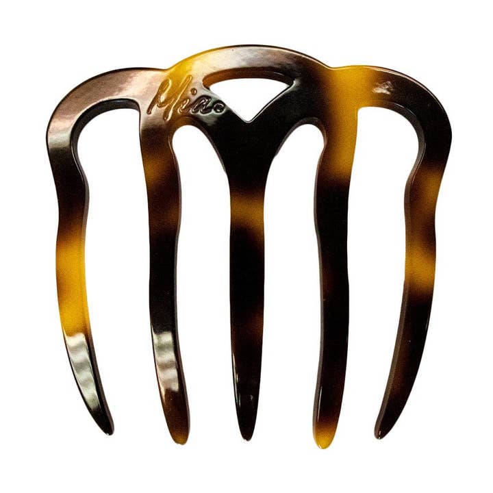 Peigne à cheveux Mia Hair Comb - Peigne à cheveux tortue pour la vente par Mia