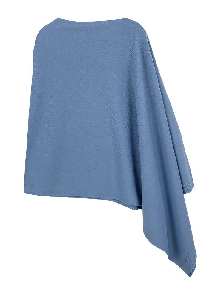 Hana - Wholesale Poncho - Women's - Solid Scarf Poncho35