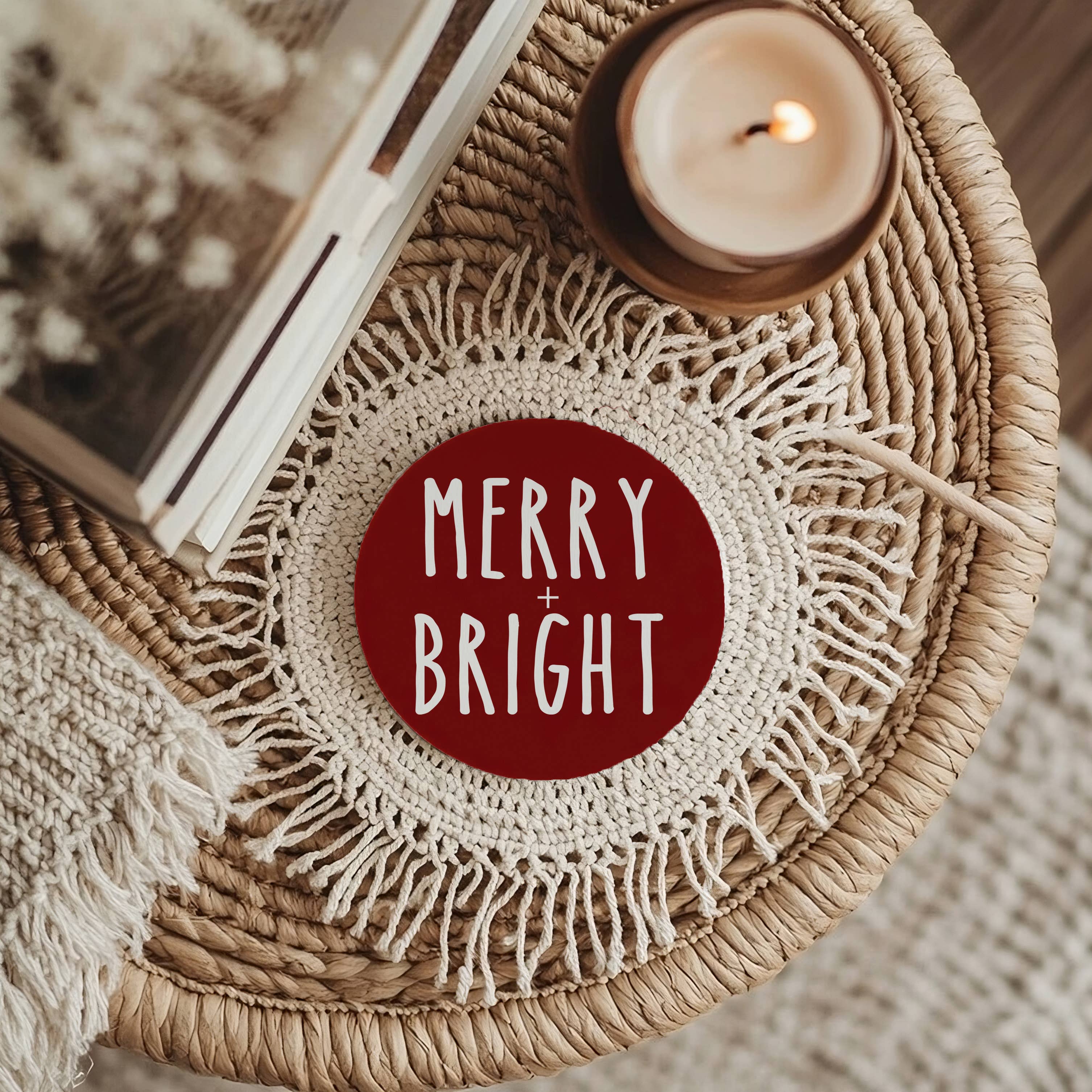 Gia Roma - Vente Sous-verre - Ensemble de dessous de verre Holiday Coasters, édition limitée37