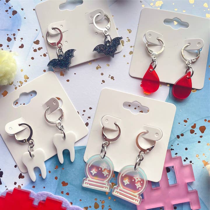 Eight Bit Boutique - Wholesale Dangle Earrings - Itty Bits | Mini Earrings // SERIES 1