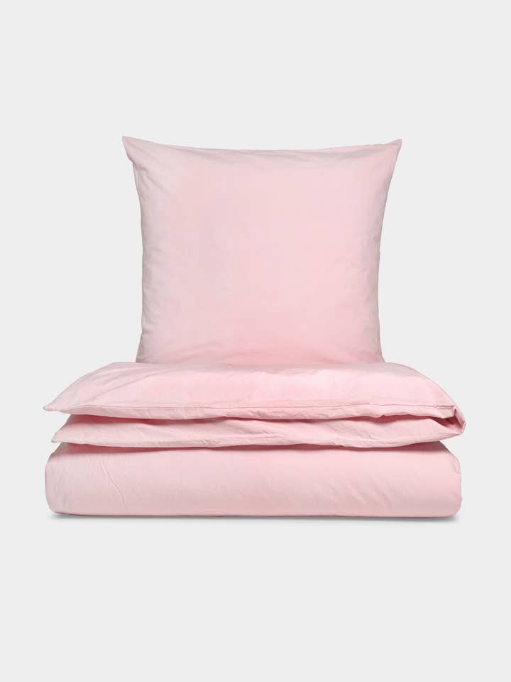 Set biancheria da letto in percalle - Rosa chiaro per la vendita all'ingrosso da parte di Sekan