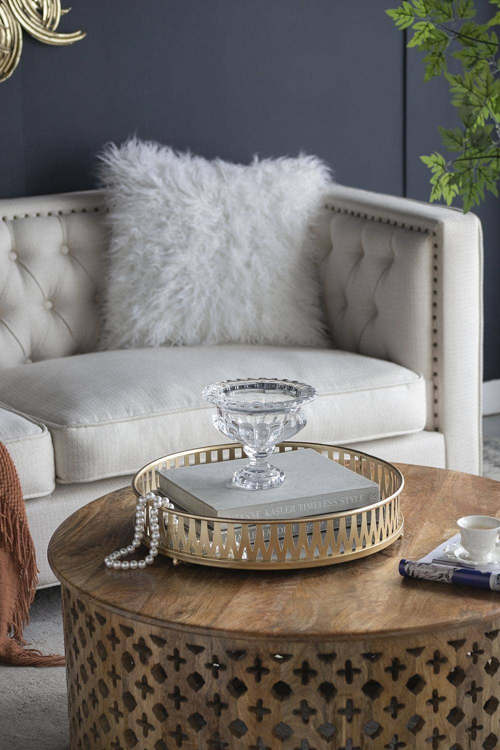 A&B Home Group Inc. - Wholesale Decorative Plate/Dish/Bowl - Omari Crystal Display Bowl,Medium8