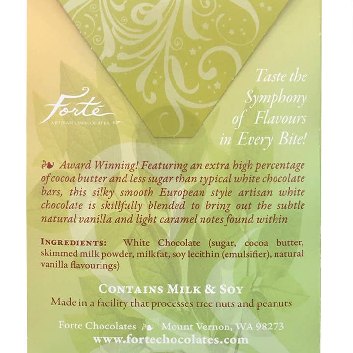 Forte Chocolate - Wholesale Chocolate Bar - White Chocolate Cloud - Chocolate Bar3